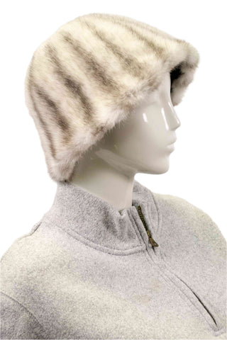 Unisex Mink Fur Bucket Hat.