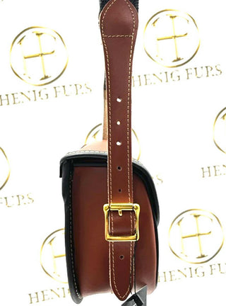 Leather Gun Case with Shell Carrying Bag.