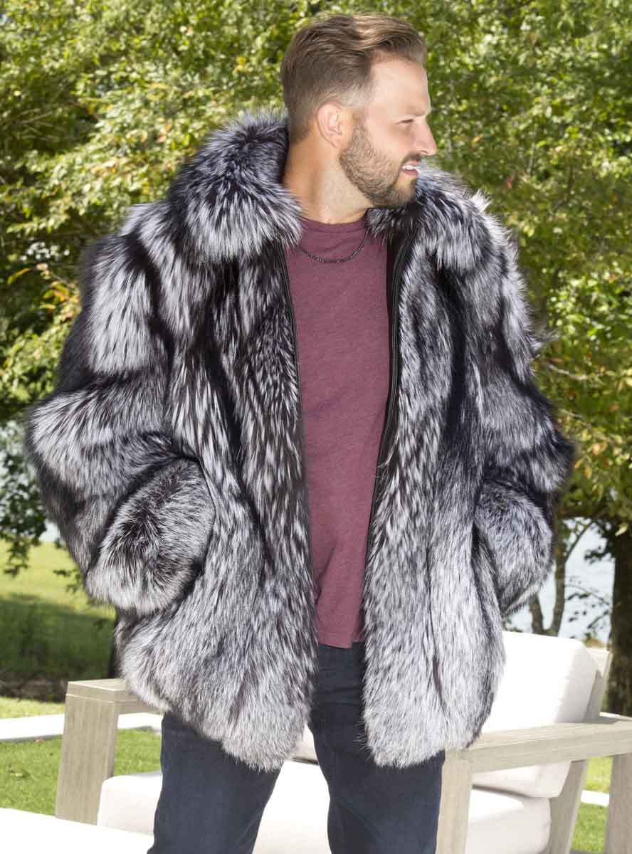 Men's Winter Jacket | Men's Winter Coat | Fox Fur Jacket | Fox Fur Coat -  Winter Men's - Aliexpress