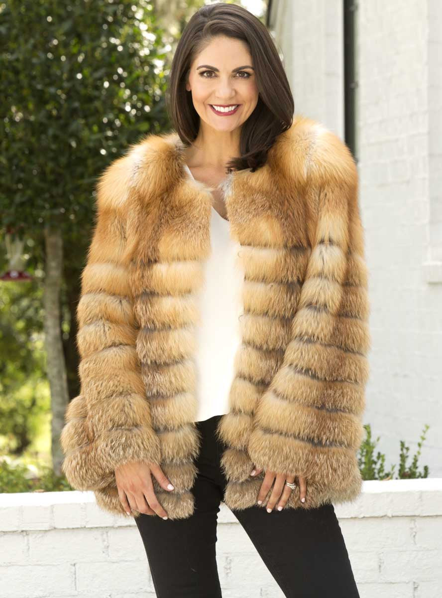 Fox popular fur jacket