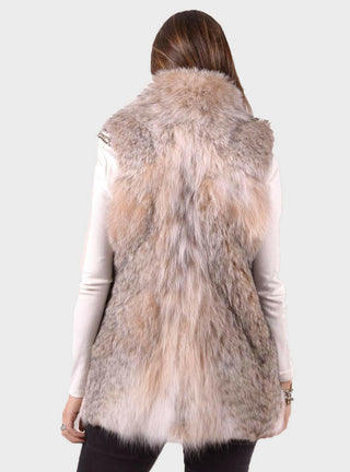 Canadian Lynx Fur Vest.