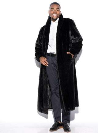 Men's Mink Fur Coat.