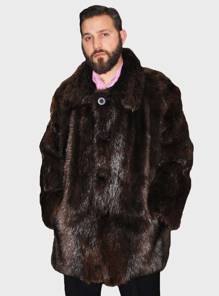 Men's Genuine Fur Coats And Accessories | Henig Furs