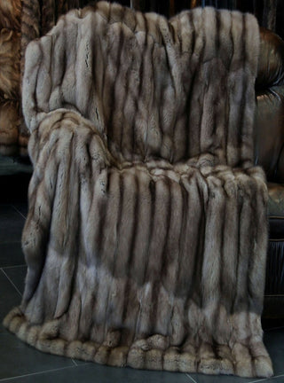 Russian Sable Fur Blanket